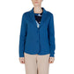 Blue Polyester Blazer