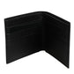 White Leather DG Star Logo Bifold Card Holder Wallet