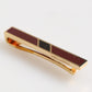 Multicolor Gold Tone Brass Men's Accessory Tie Clip Bar