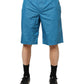 Blue Logo Waistband Beachwear Shorts Swimwear