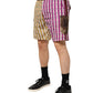 Multicolor Playing Card Camouflage Shorts Swimwear