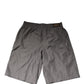 Light Gray Nylon Elastic Waist Shorts Swimwear