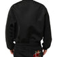 Black Polyester Logo Plaque Bomber Jacket