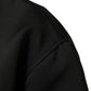 Black Polyester Logo Plaque Bomber Jacket