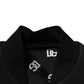 Black Polyester Logo Plaque Bomber Jacket