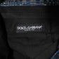 Blue Silver Shiny Silk Skinny Men Trouser Pants