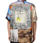 Multicolor Printed Casual Short Sleeve Shirt