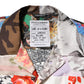 Multicolor Printed Casual Short Sleeve Shirt