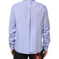 Light Blue Cotton Teddy Bear Long Sleeve Shirt