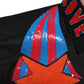 Black Cotton Star Sequin Dress Formal Men Shirt