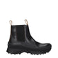 Black Leather Ankle Boots