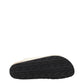 Beige Leather Slippers Sandals