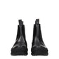 Black Leather Ankle Boots