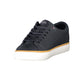 Blue Polyester Men Sneaker