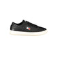 Black Leather Women's Sneaker