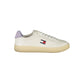 White Leather Women Sneaker