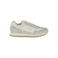 White Polyester Men Sneaker