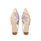 Check Birdie Slingback Ballerina Flats