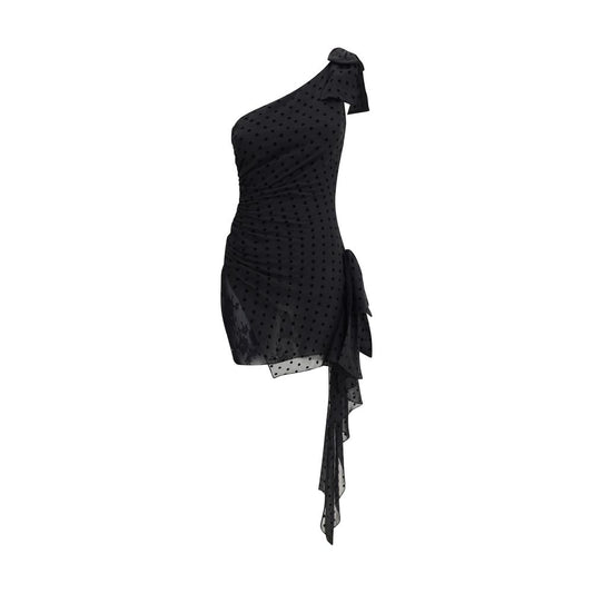 Polka-dot one-shoulder Dress