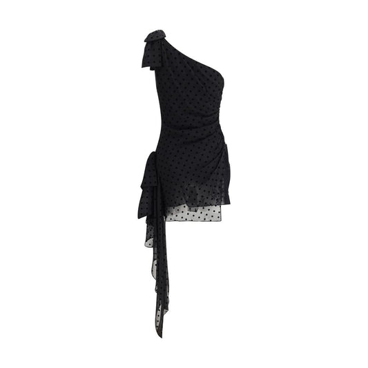 Polka-dot one-shoulder Dress