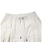 White Cotton Cargo Bermuda Sweatshorts Shorts