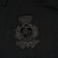 Black Cashmere Polo Men Longsleeves Sweater