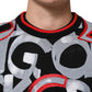 Multicolor Logo Monogram Crew Neck Sweater