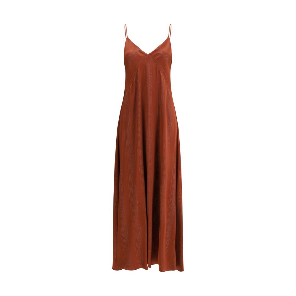 Silk long Dress