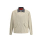 Cotton Harrington Jacket with leather details