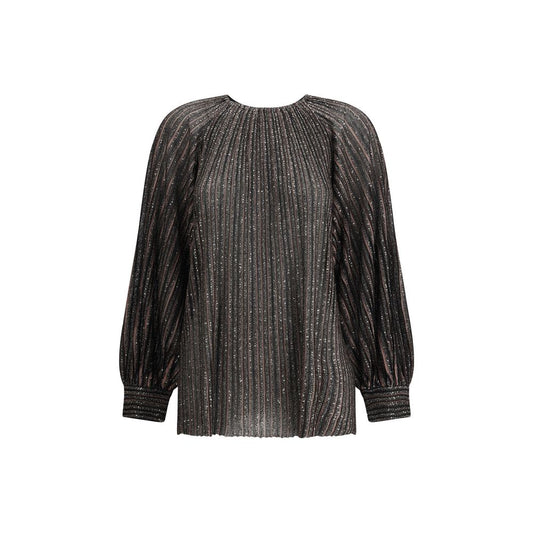 Striped sequined Blouse