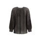 Striped sequined Blouse