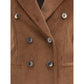 Double-breasted corduroy Blazer