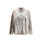 Oversize leather Shirt