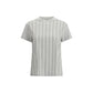 Striped T-Shirt with mini sequins