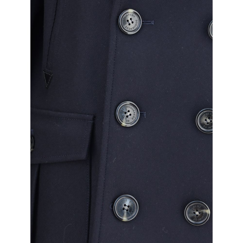 Wool caban Coat