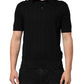 Black Silk Jacquard DG Polo Shirt T-shirt