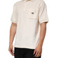 Ivory Cotton Terry Logo Pocket Polo T-shirt