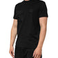 Black Cotton Embroidered DG Logo Pocket T-shirt