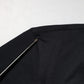 Black Cotton Plain V-Neck Men Shirt T-shirt
