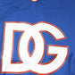 Blue Cotton DG Logo Mesh Jersey T-shirt