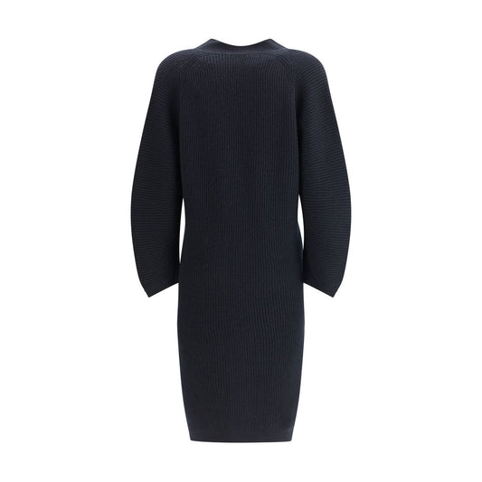 Long ribbed cashmere Cardigan