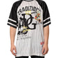 Tradizione Graffiti Print Oversized Men T-shirt