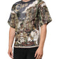 Palermo Jazz Club Linen Crew Neck Men T-shirt
