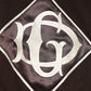 Brown Wool Logo Embroidered Men Polo T-shirt