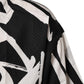 Black White Cotton Oversized Graffiti T-shirt