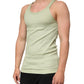 Light Green Tank Sleeveless Men Men T-shirt