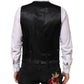 Black Wool Dress Formal Men Waistcoat Vest