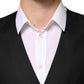 Black Wool Dress Formal Men Waistcoat Vest