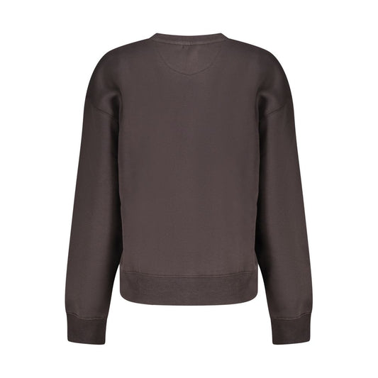 Black Cotton Women Sweater