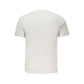 White Cotton Men T-Shirt